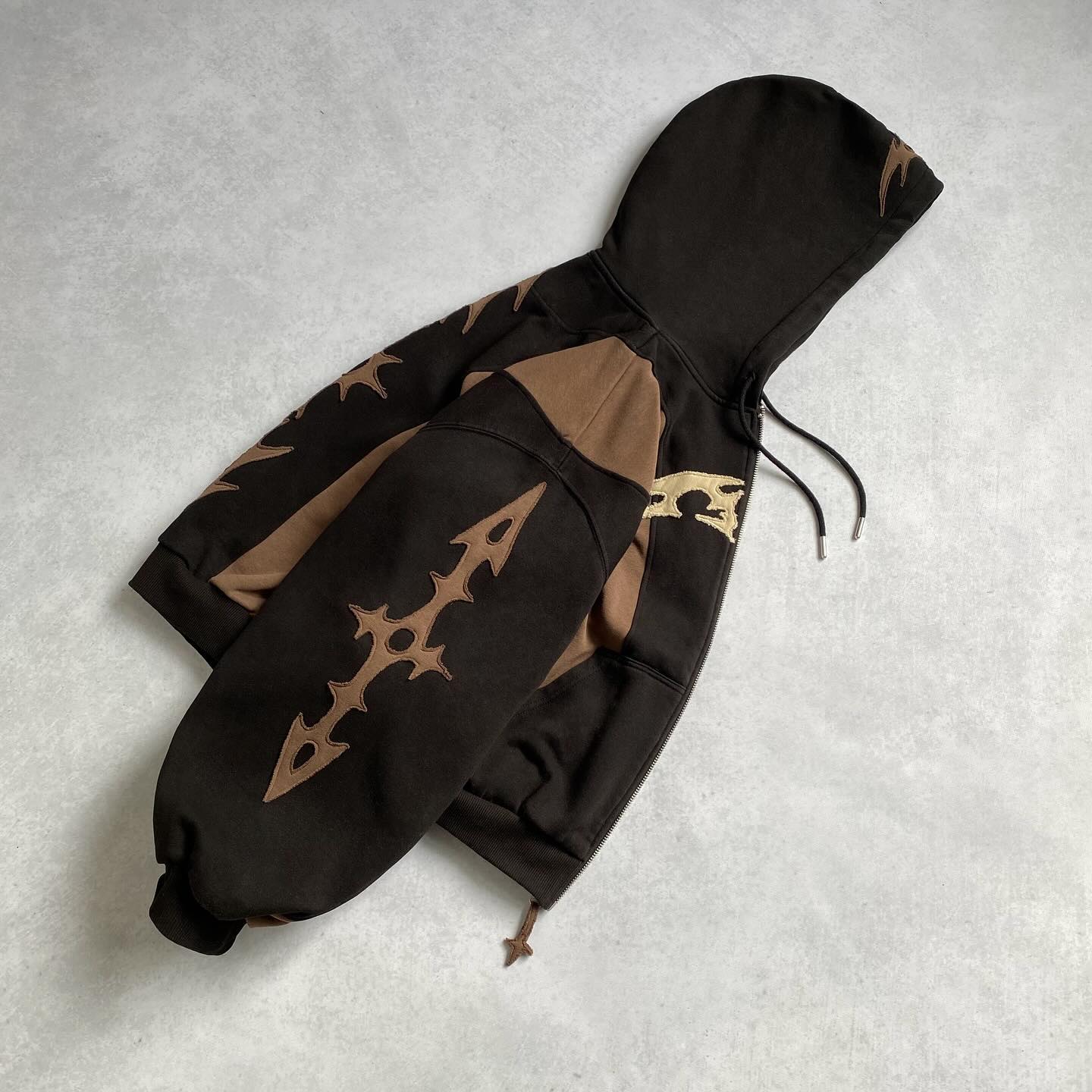 Sharpgentsstore Spiky Arrow Casual Street Hoodie