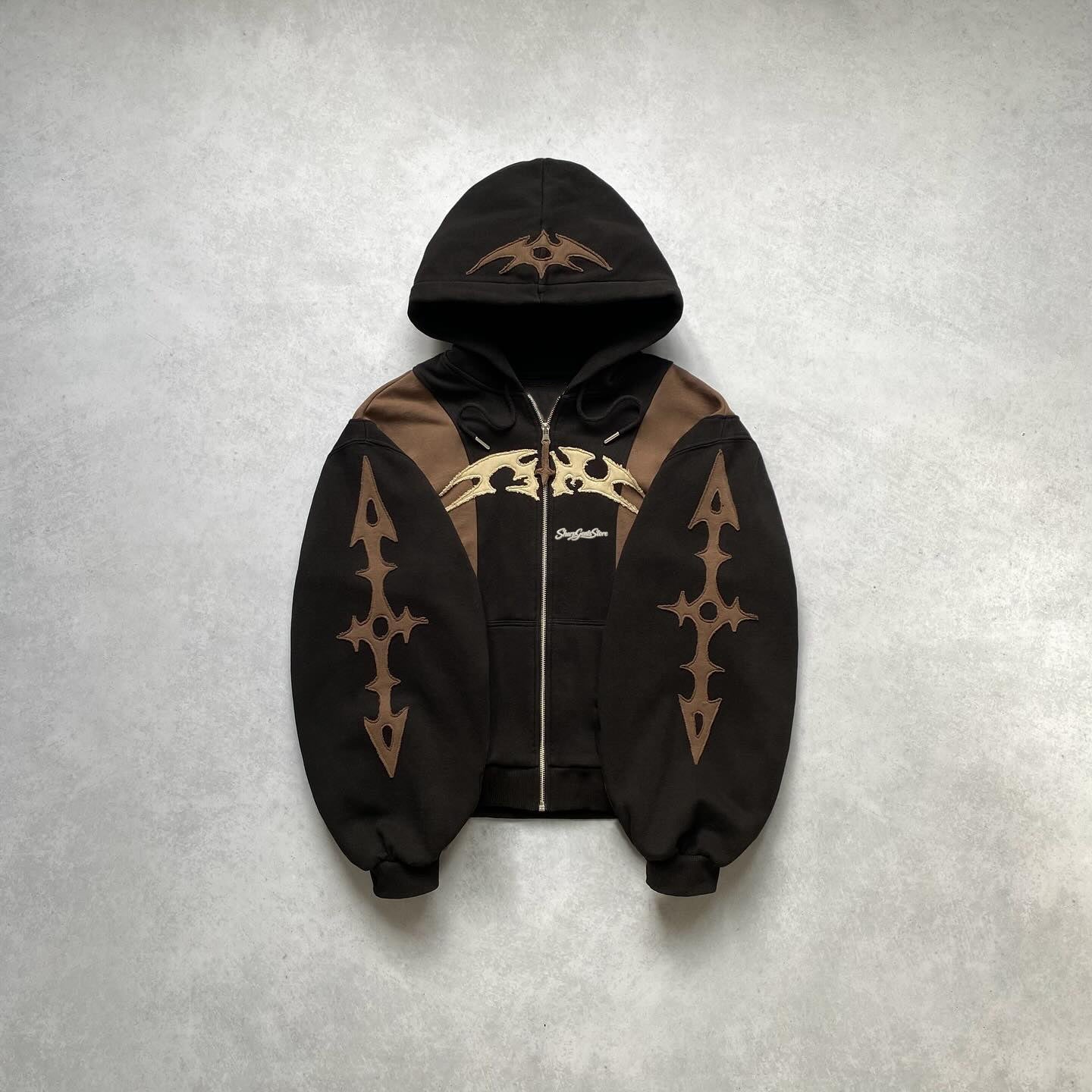 Sharpgentsstore Spiky Arrow Casual Street Hoodie