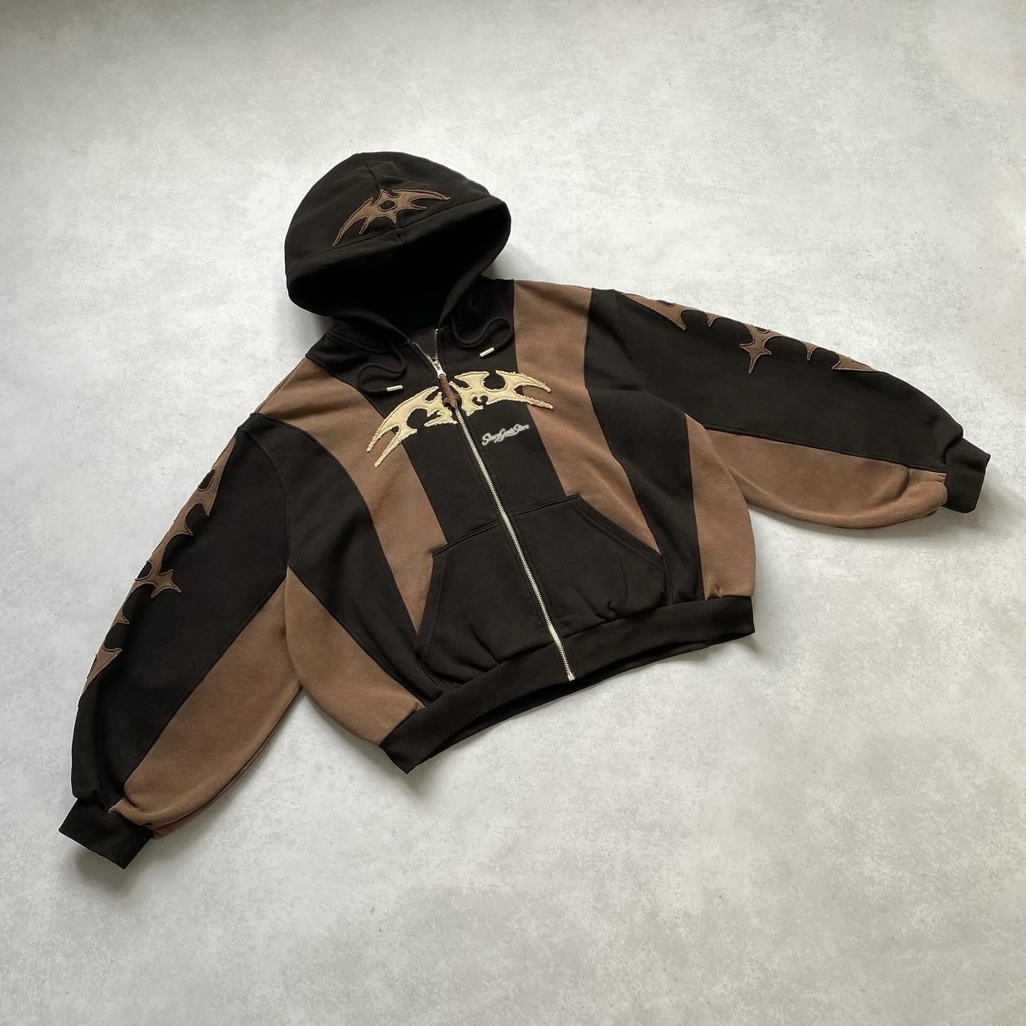 Sharpgentsstore Spiky Arrow Casual Street Hoodie